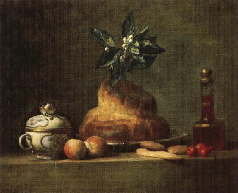 jean-Baptiste-Simeon Chardin The Brioche Germany oil painting art